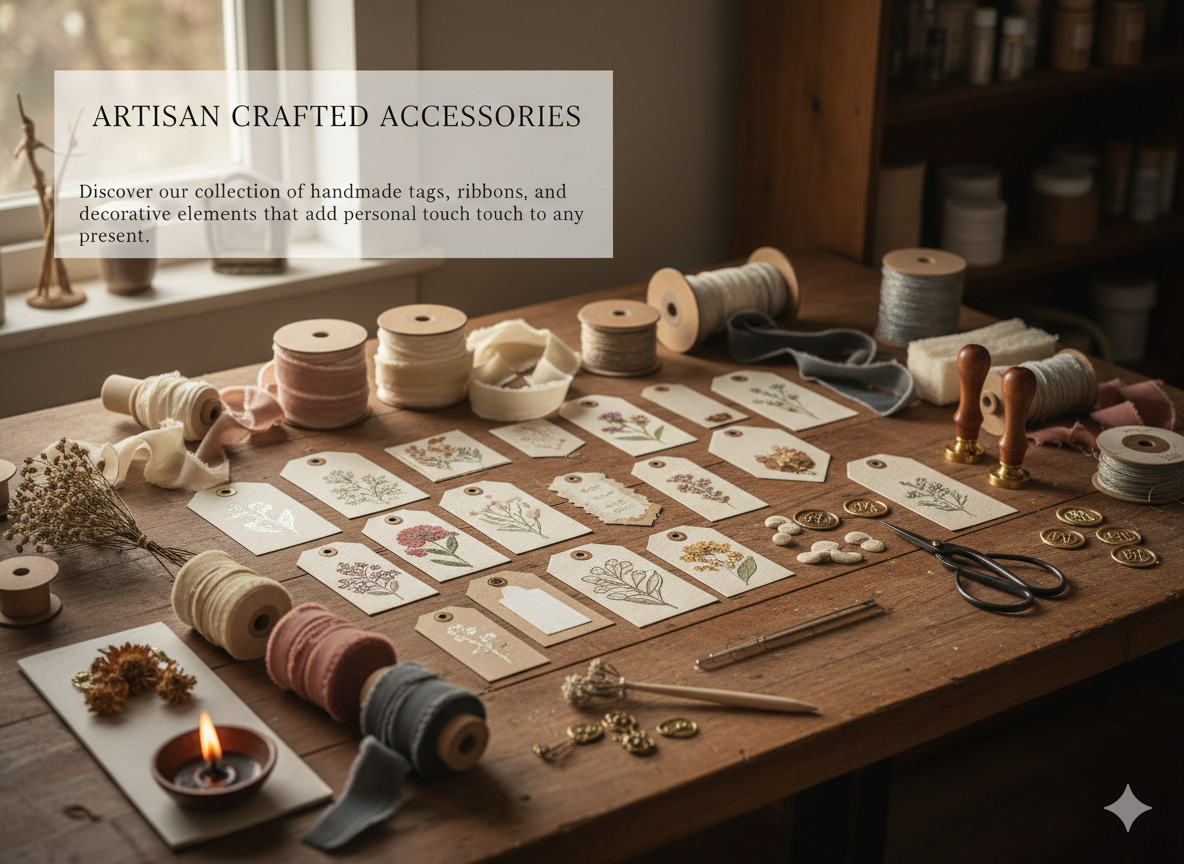 Handcrafted gift accessories